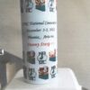 A cup with the name of a convention.