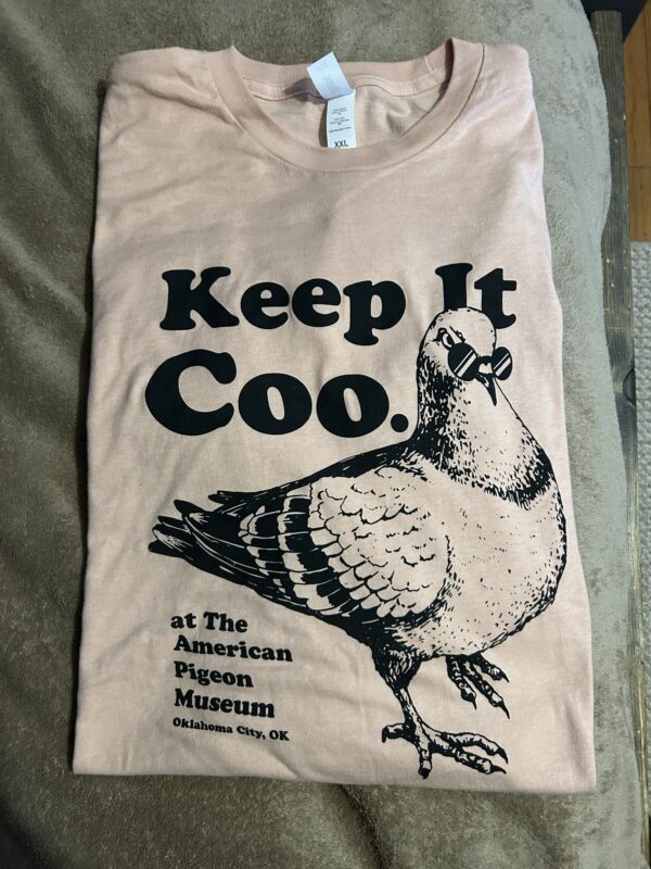 NBRC Auction- American Pigeon Museum t-shirt 2XL