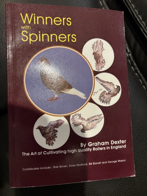 A book about birds with spinners