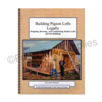 A book cover with two people standing in front of a building.