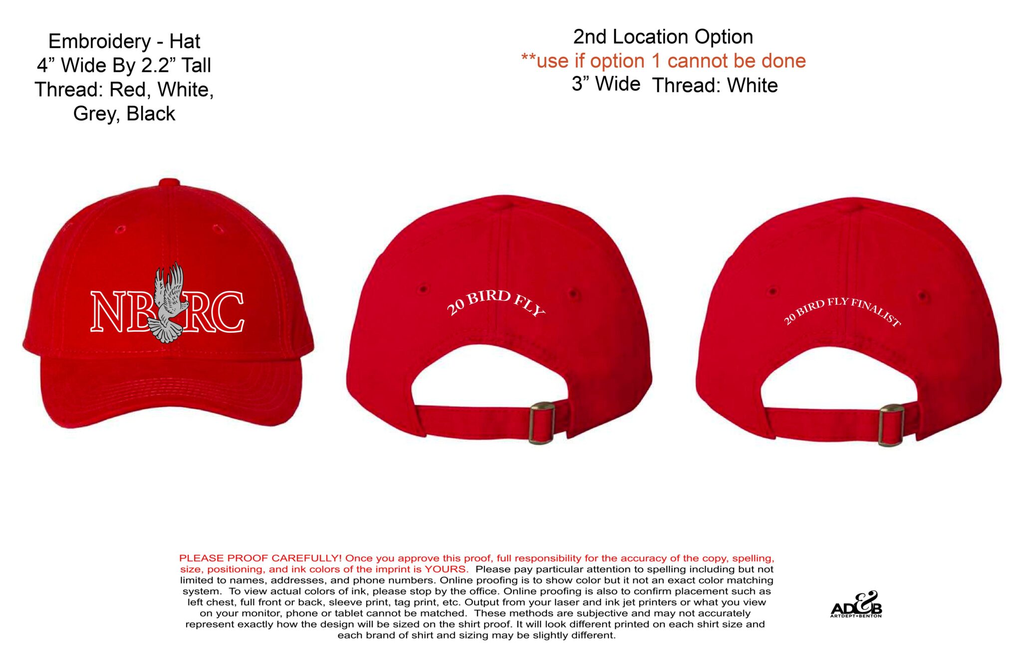A red hat with the words " 2 0 minutes ".