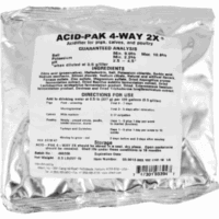 3 Packages of Acid Pak 4 way 2X - Members only