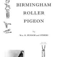The Birmingham Roller Pigeon by William H. Pensom and others