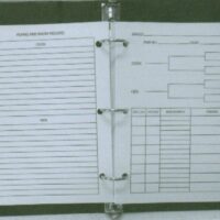 Breeding record 20 extra sheets